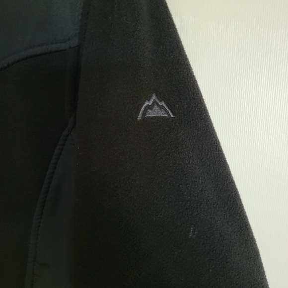 Snozu Performance Women's Black Fleece Zip-up Jacket Size Medium - Picture 3 of 6
